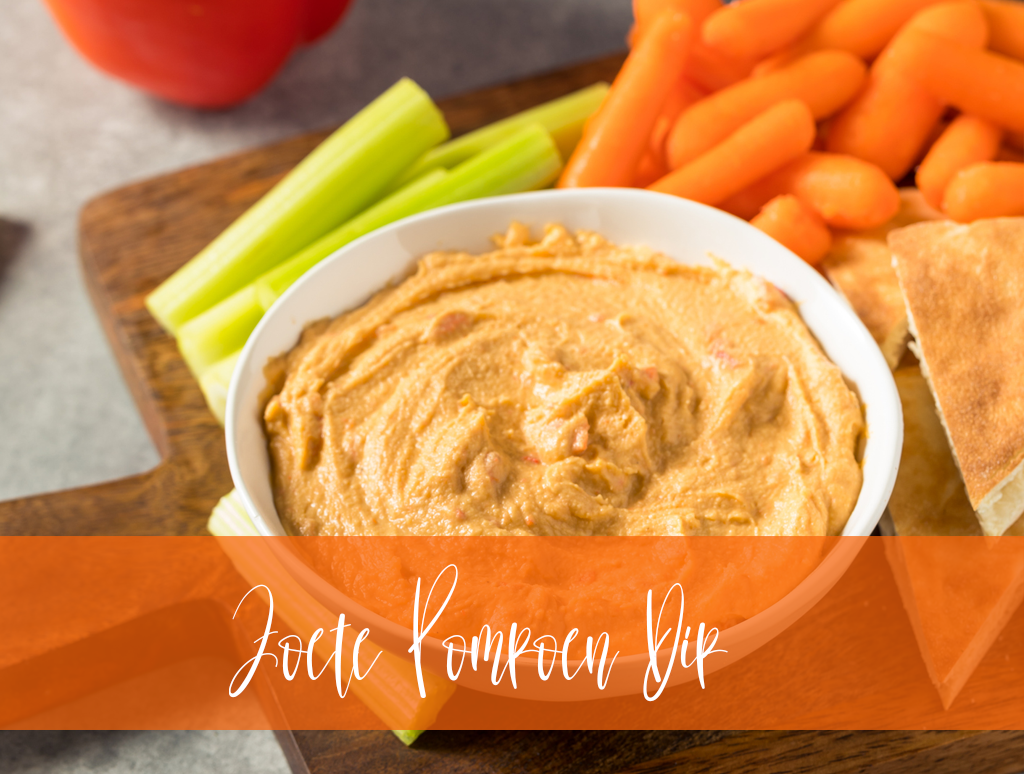 Zoete Pompoen Dip